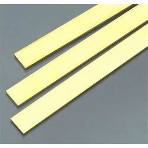 Brass Products - Brass Flat Strips Manufacturer from Mumbai