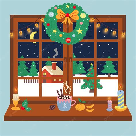 Christmas Windows – Free Clipart #3374708 | Clipart Library