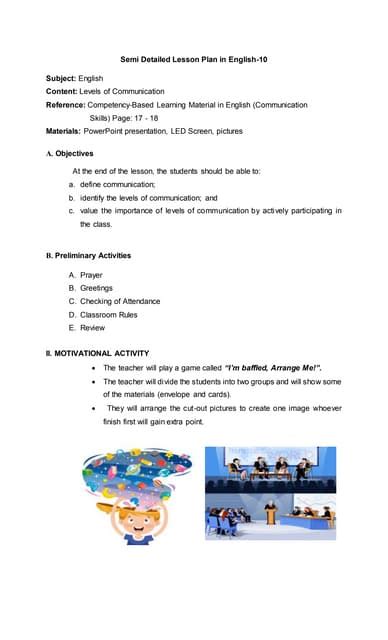 Semi Detailed Lesson Plan Example 的图像结果