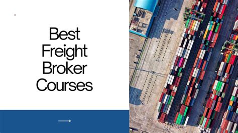 Created this list of the Best Freight Broker Classes For Beginners : r ...