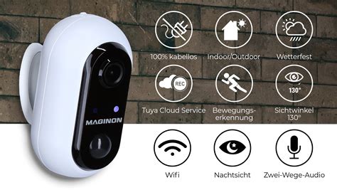 Outdoor-Überwachungskamera IP 138 Wireless – Maginon
