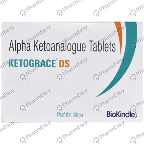 Ketograce Ds Strip Of 10 Tablets: Uses, Side Effects, Price & Dosage ...