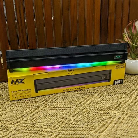MZ M81-(PORTABLE HOME TV SOUNDBAR)- Dynamic Thunder Sound 2400mAh ...