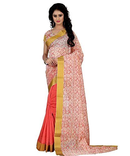 Buy Raa Retail hand printed mysore silk half & half saree(TD_1215_A) at ...