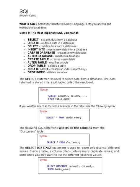 Image result for SQL Query Handbook.pdf