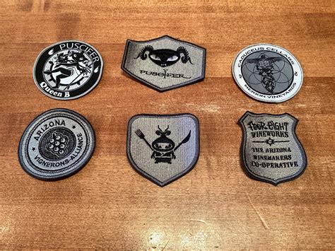 Grey Puscifer Patches - Queen B Vinyl Cafe