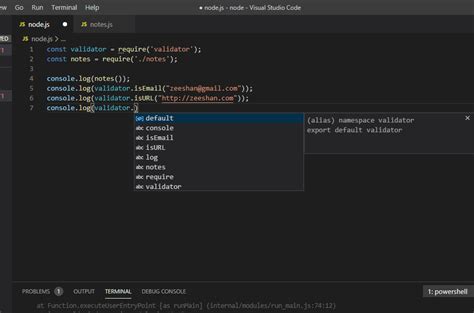 Module Not Found NPM vs Code 的图像结果