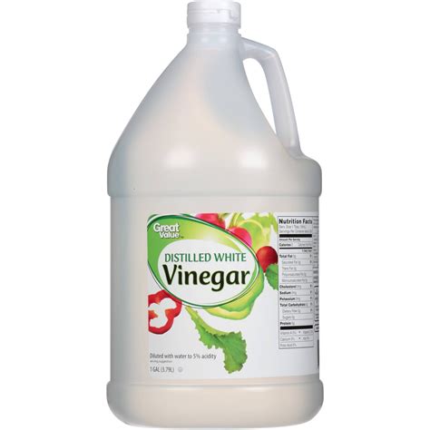 Great Value Distilled White Vinegar, 1 gal 078742352558 | eBay