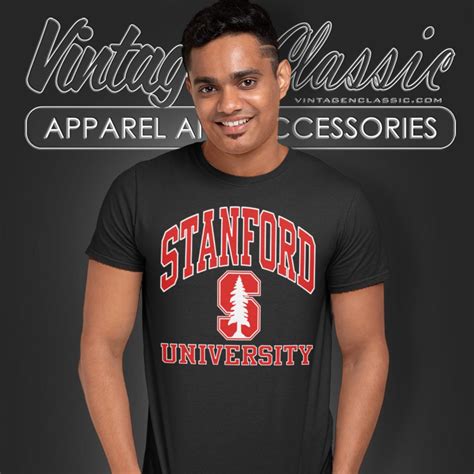 Stanford University Logo Shirt - Vintagenclassic Tee