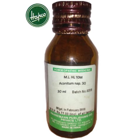 Aconitum nap [(30) 30ml]