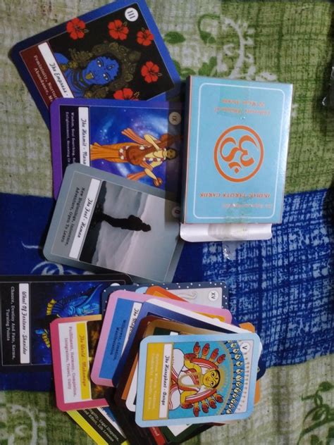 cardzz solution The Indian TAROTS Cards- Hindu Gods Tarots - Set of 22 ...