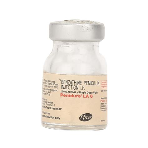 Buy Penidure La 600000 U Powder For Injection (2) Online & Save Up to ...