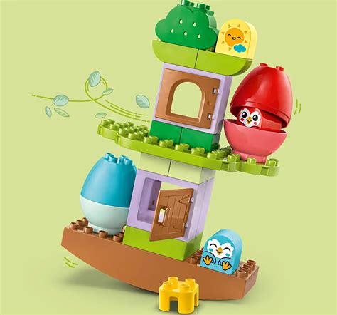 Buy LEGO Duplo My First Balancing & Stacking Tree Educational Toy 10440 ...