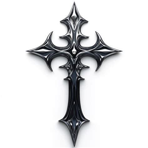 Cross gothic design decoration | Premium AI-generated image