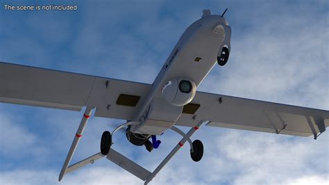 3D Unmanned Aerial Vehicle UAV Drone AAI RQ 7 Shadow Rigged For Cinema ...