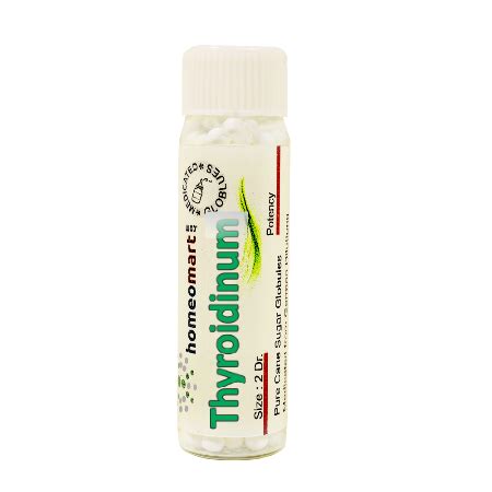 Thyroidinum Homeopathy Pills in 6C, 30C, 200C, 1M, 10M – Homeomart