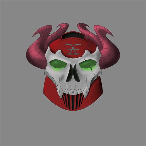 ArtStation - Helm of Khorne