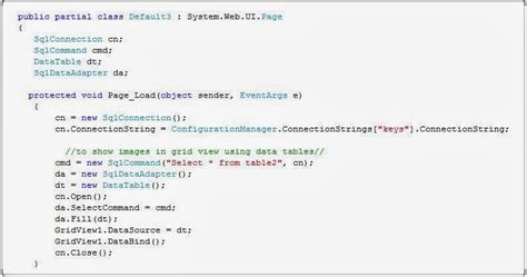 Image result for Display SQL to GridView