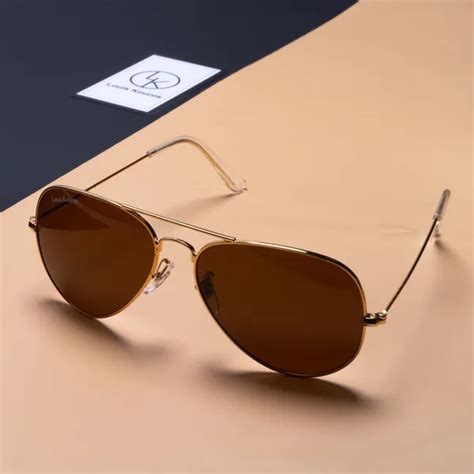 Louis Kouros Brown Armstoner Aviator Sunglasses Price in India - Buy ...