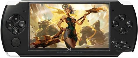 Buy JXD Handheld Game Console 4.3 Inch 8GB - 2000 Built-in Games for ...