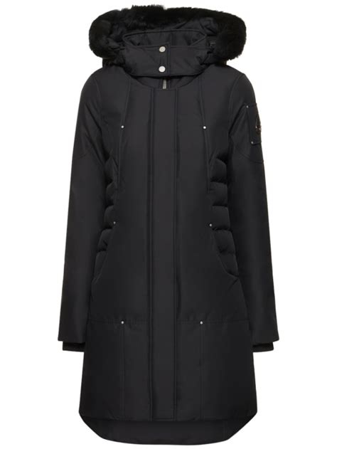 Cloud water resistant hooded parka - Moose Knuckles - Women | Luisaviaroma