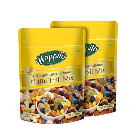 Happilo Premium International Trail Mix, 200g (Pack of 2) : Amazon.in ...