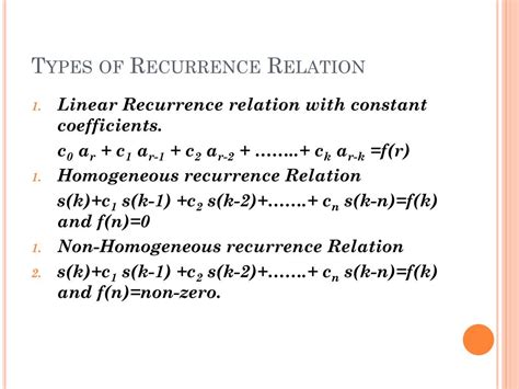 Image result for Recursion Relation