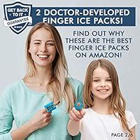 Dr. Frederick's Original Frosty Fingers - 2 Ice Packs for Fingers ...
