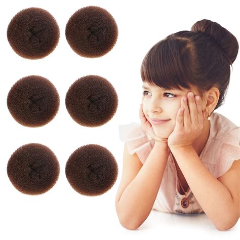 Buy Styla Hair Donut Hair Bun Maker for Kids, Ballet Buns Maker for ...