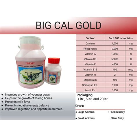 Big-Cal Gold Trinity Pharmaceuticals