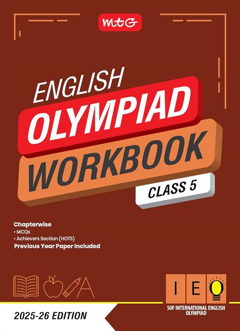 Buy MTG International English Olympiad (IEO) Workbook Class 5 ...