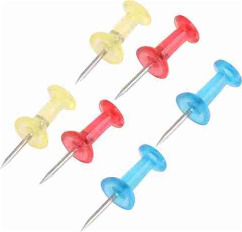Dreamy Push Pin (Pack of 250 Pcs) in 5 Plastic Boxes Push Pin or notice ...