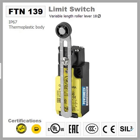 Limit Switches - Steel Mill Duty Roller Lever Limit Switch Manufacturer ...