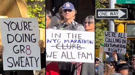 New York City marathon: Check out some of the hilarious signs