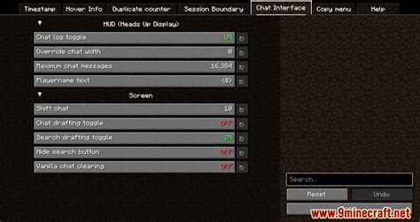 Image result for Minecraft Infinite Chat Mod