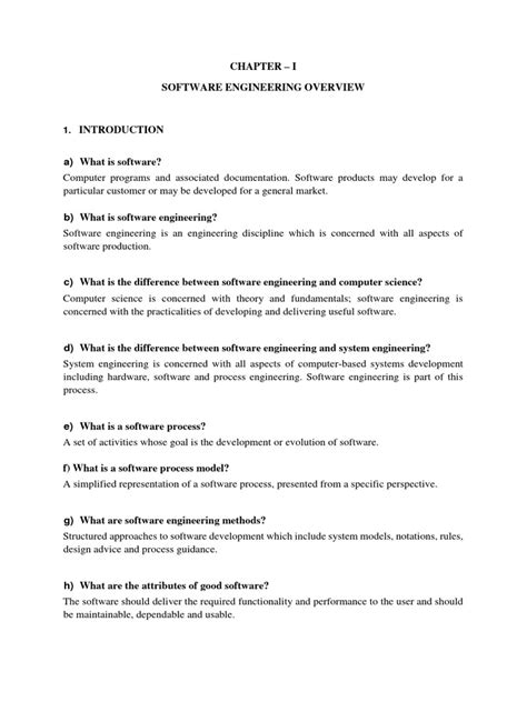 Software Engineering Overview 的图像结果