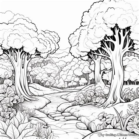 Coloring Pages Nature Plants And Animals | Free Coloring Pages