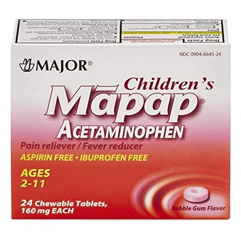 Mapap Acetaminophen Tablets — MedicalRite