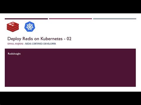 Deploy Redis on Kubernetes - 02