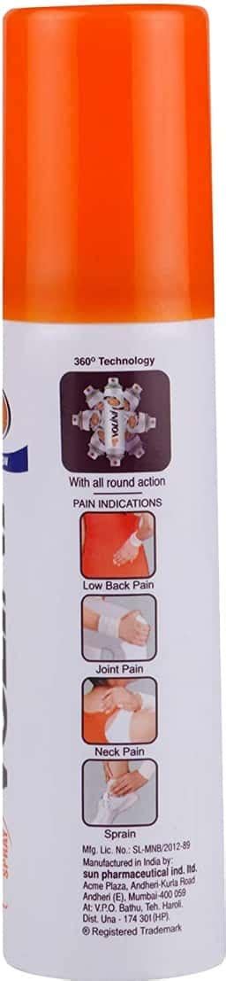 Buy VOLINI PAIN RELIEF SPRAY BOTTLE OF 40G Online & Get Upto 60% OFF at ...
