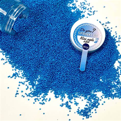 Mini perla azul - Isomalt by Mayte Rodríguez