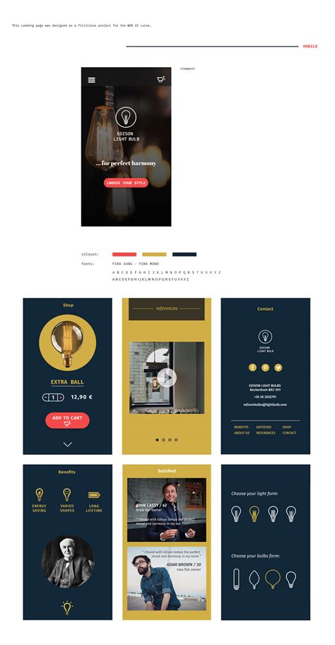 Landing Page Project 的图像结果