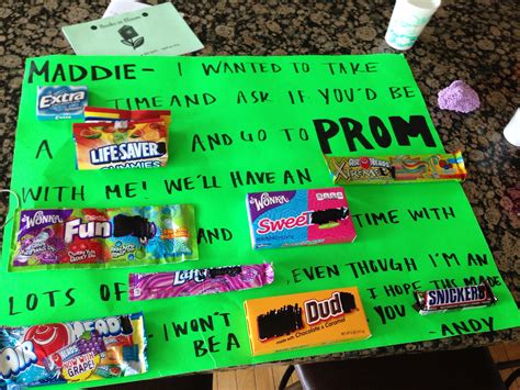 Cute Prom Proposal Ideas