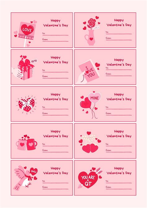 Free Printable Valentine Templates - Free Printable Designs - Perfect ...