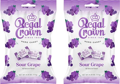 Amazon.com : Regal Crown Sour Cherry Candy | Traditional Sour Cherries ...
