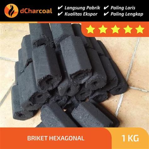 Jual Briket Arang Batok Kelapa dan Arang Kayu Hexagonal - Jakarta Timur ...