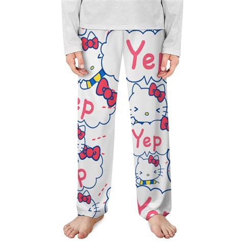 Hello Kitty pjs for Kids Pajama Pants Hello Kitty Merch for Girls Boys ...