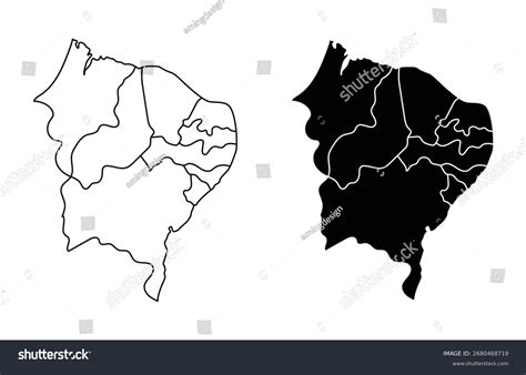 Mapa Do Brasil Nordeste: Over 330 Royalty-Free Licensable Stock Illustrations & Drawings ...