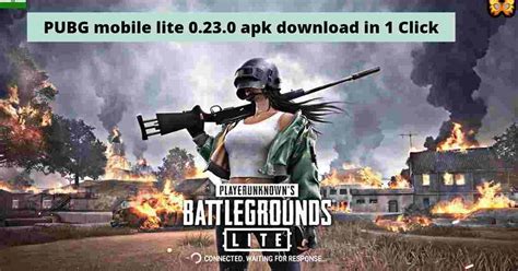 PUBG mobile lite 0.23.0 Update in 1 Click