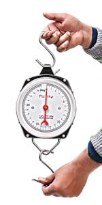 Prestige Hanging Weighing Scale 25kg Capacity, Dial Style Industrial ...